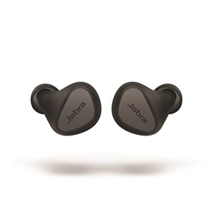 Jabra Elite 5 Wireless Bluetooth Hybrid Noise Cancellation Earbuds Titanium Black