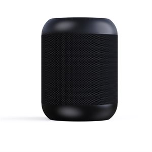 Haut-parleur LED Bluetooth sans fil portable résistant à l'eau NÜPOWER, noir