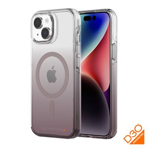 Étui Crystal Shield avec MageSafe pour iPhone 15, D30, nue