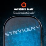 ONIX Stryker 4 Composite Blue Pickleball Paddle