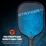 ONIX Stryker 4 Composite Blue Pickleball Paddle