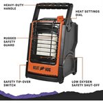 Chaufferette portable Heat Hog au propane 9000 BTU