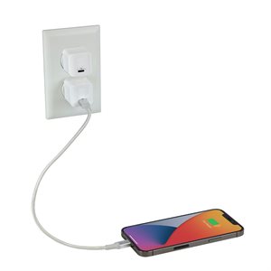 Scosche PowerVolt Delivery Home Wall Charger - White
