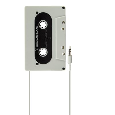 Scosche adaptat audio pour lecteur cassette gris