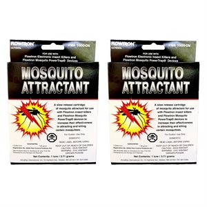 Flowtron Insect Killer Octenol Mosquito Attractant Cartridge 2 Pack 